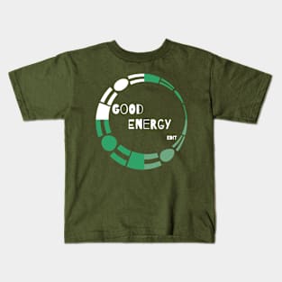 Good Energy by edit Kids T-Shirt